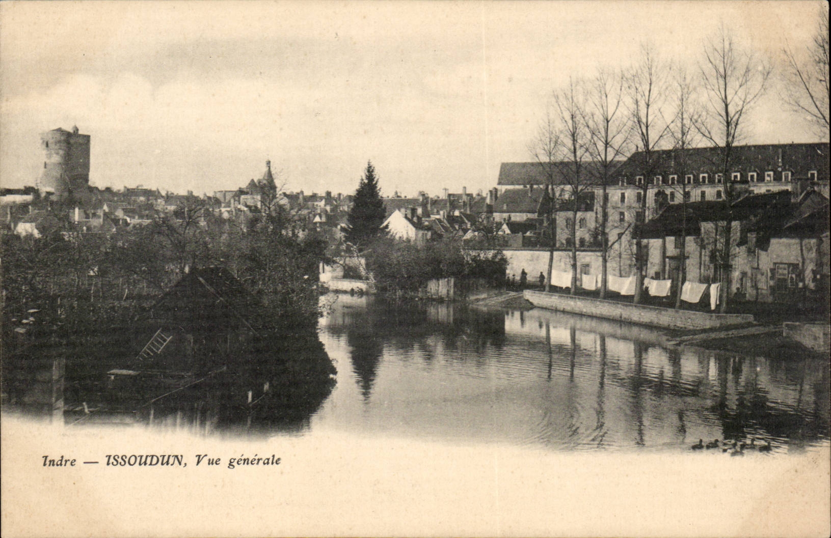 Indre — ISSOUDUN, Vue générale