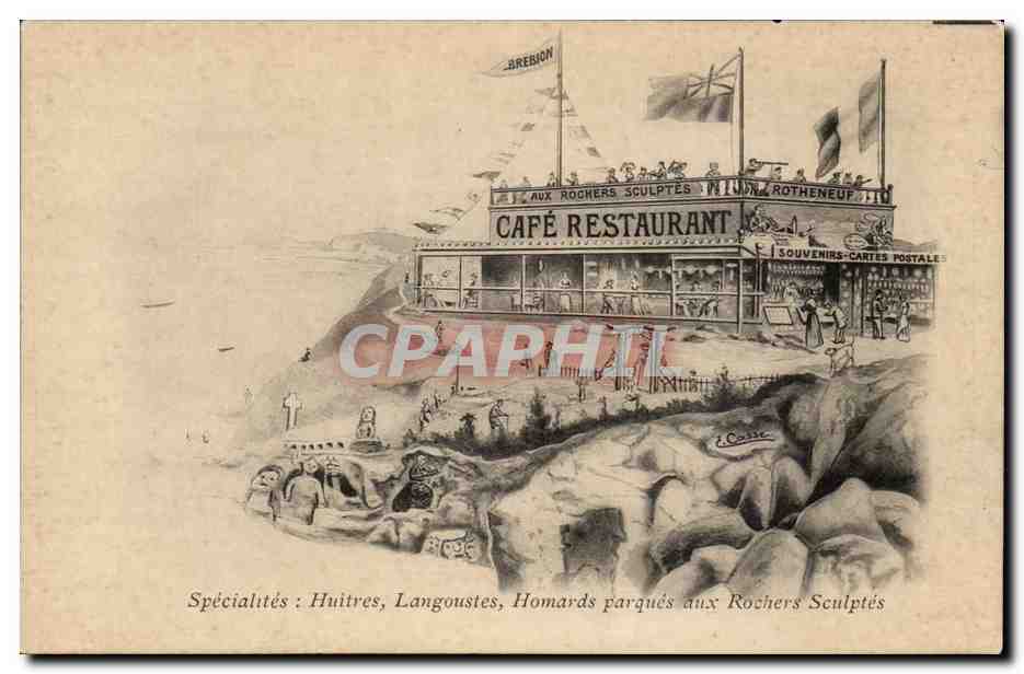 Café-Restaurant aux Rochers Sculptés — Brestion — éditeur non visible