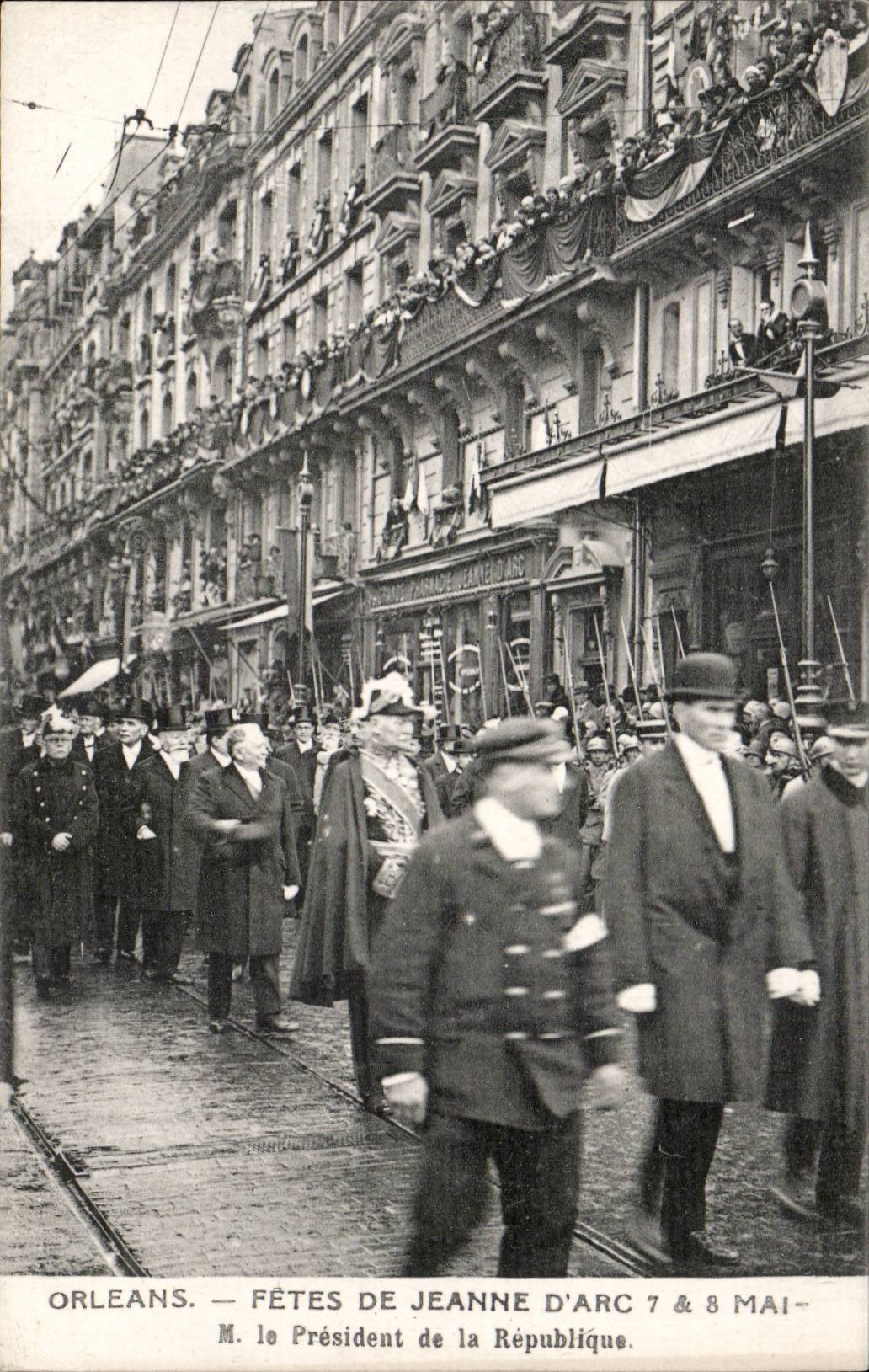 Orleans - Les Fetes de Jeanne d'Arc - M le Presiudent de la Republique - CPA 