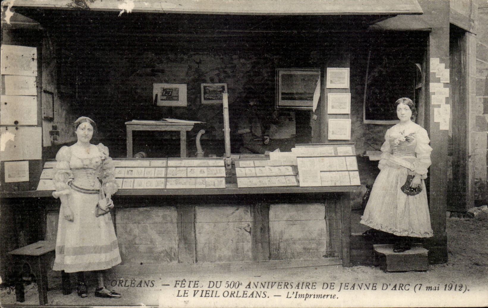 Orleans - Les Fetes de Jeanne d'Arc - L'Imprimerie - 500 Anniversaire - Vieil Orleans - CPA 