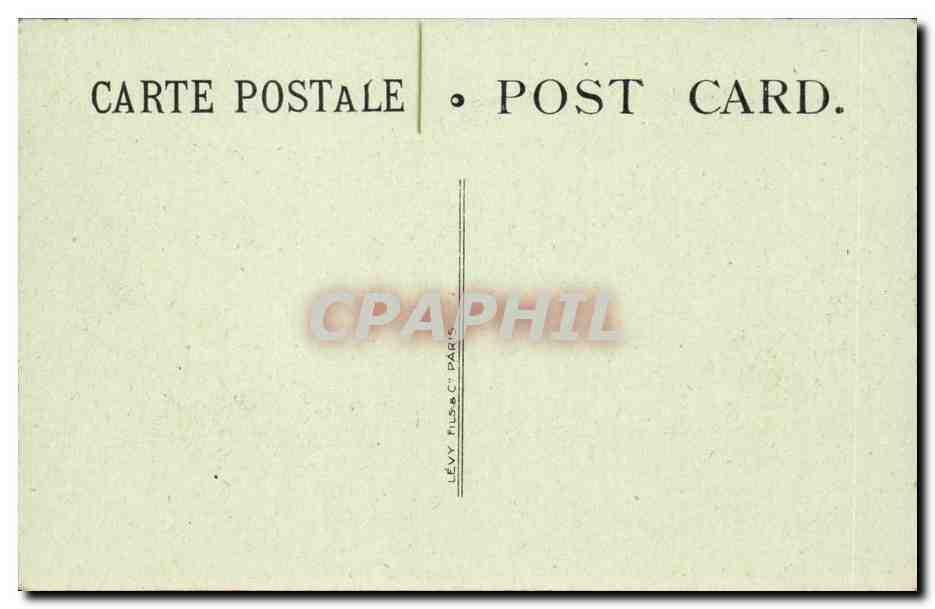 CPA Militaria Parc automobile Le refectoire — Rückseite