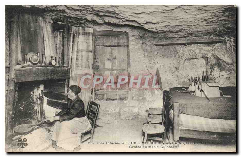 Charente Inferieure- Meschers les Bains - Grotte de Marie Gui chard CPA 