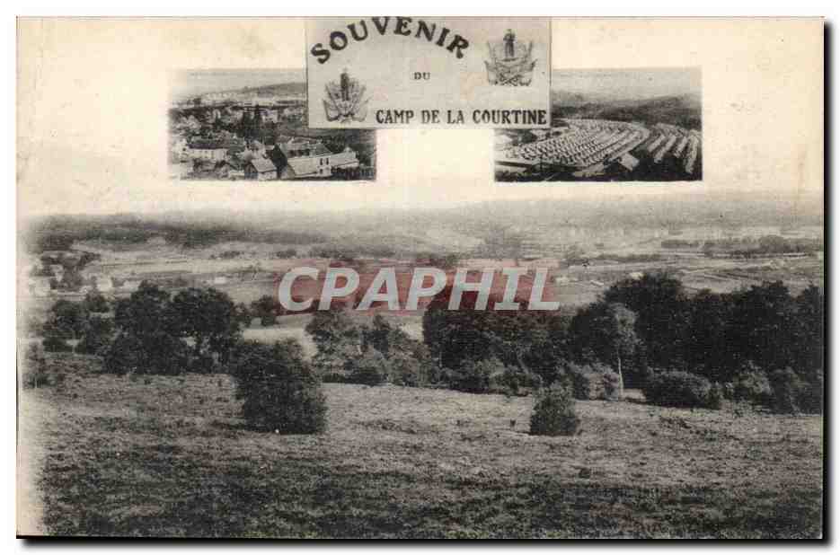 Camp de La Courtine — Souvenir — Éditeur inconnu, n° de série non visible