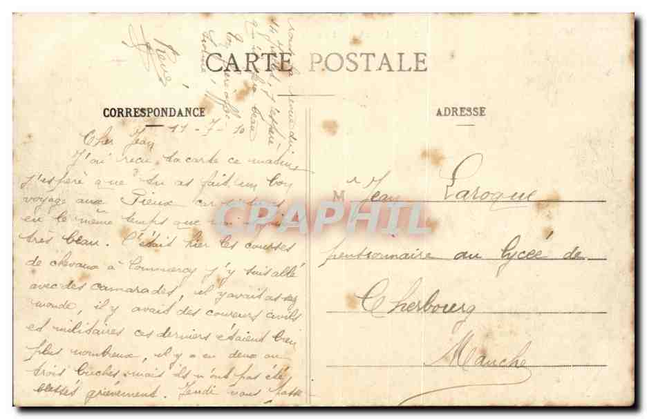 Lerouville - Le Camp - Vue General CPA  — Back