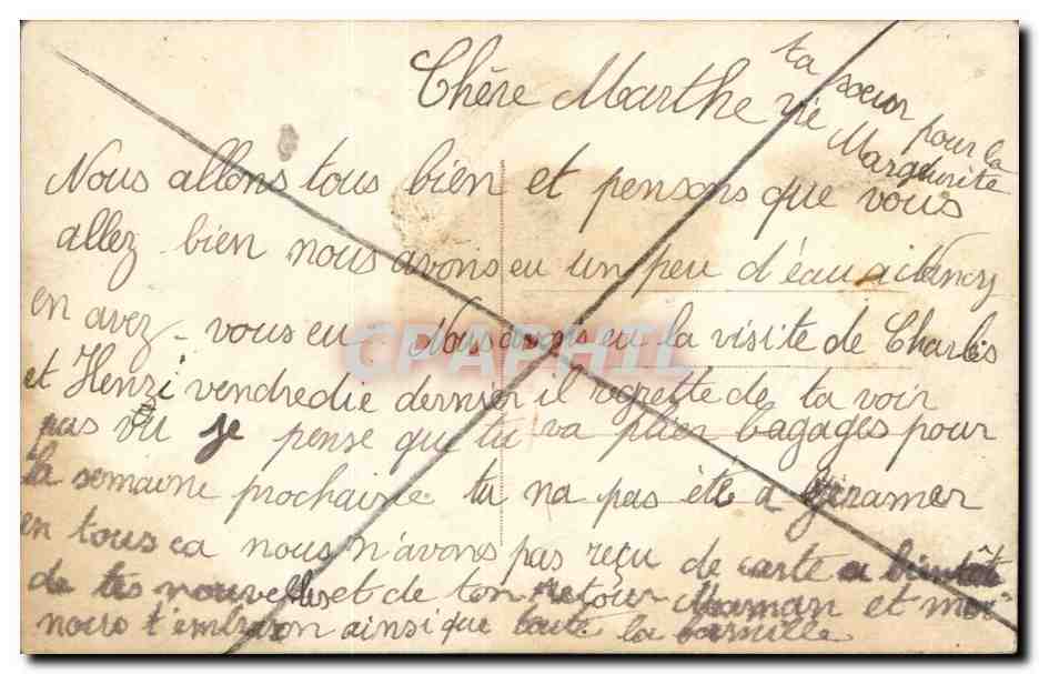 Fantaisie - Homme - Brun passionne - Chatain coquet CPA  — Rückseite