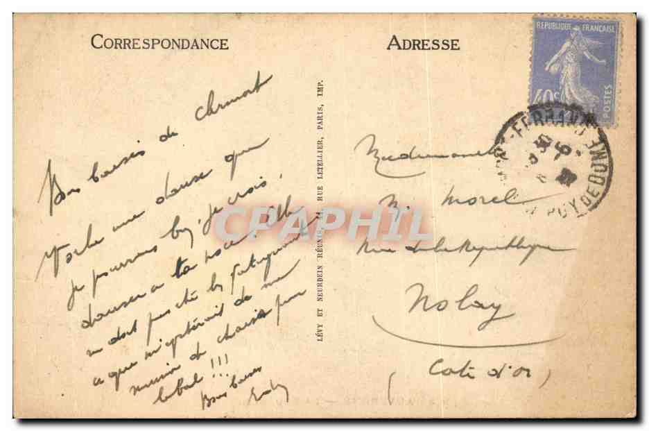 Auvergne — La Bourrée — ND — Reverso