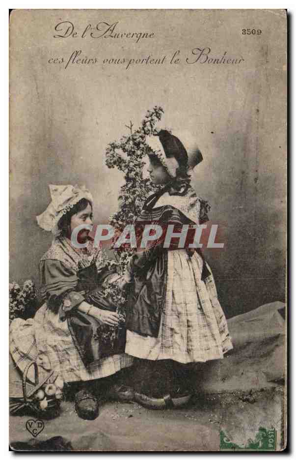 Van de Auvergne — deze bloemen brengen u geluk — V.D. n°3569