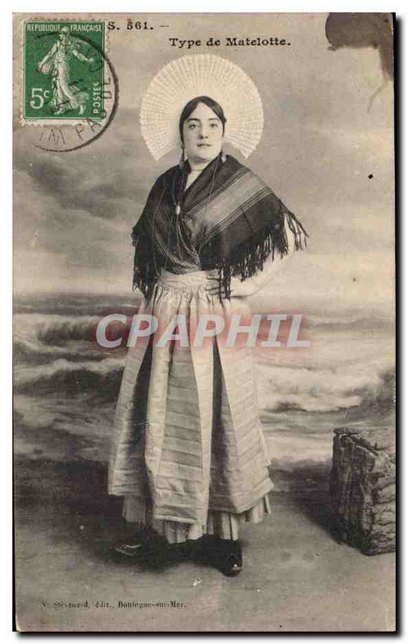 Type de Matelotte — Série S. 561 — Éditeur N. Séveraud, Bonneville-sur-Mer