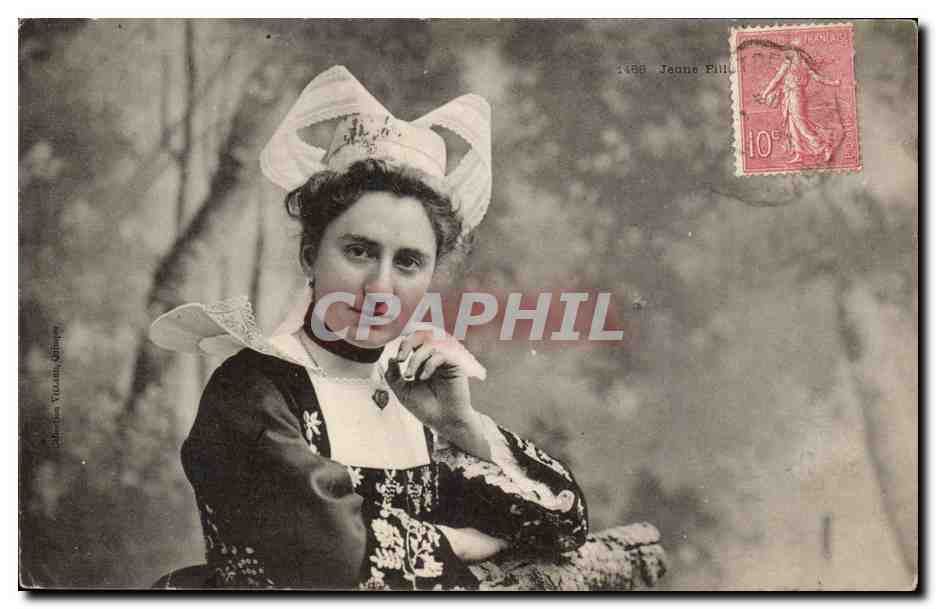 Folklore - Costumes - Fantaisie - Femme - Jeune Fille - CPA 