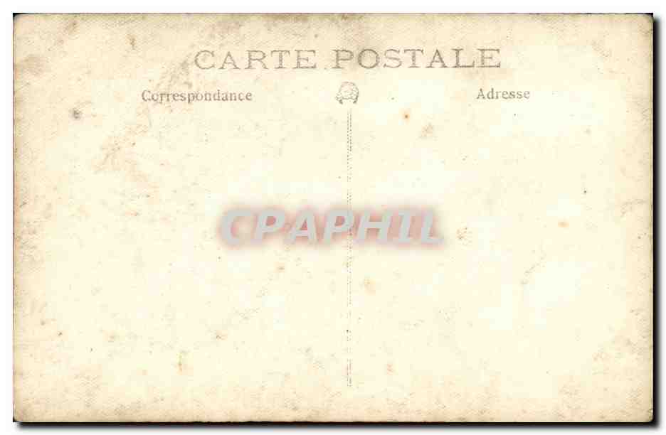 Fantaisie - Homme - Les sabots - Man with gentle eyes selling wooden shoes - CPA Coordonnier Metiers — Rückseite