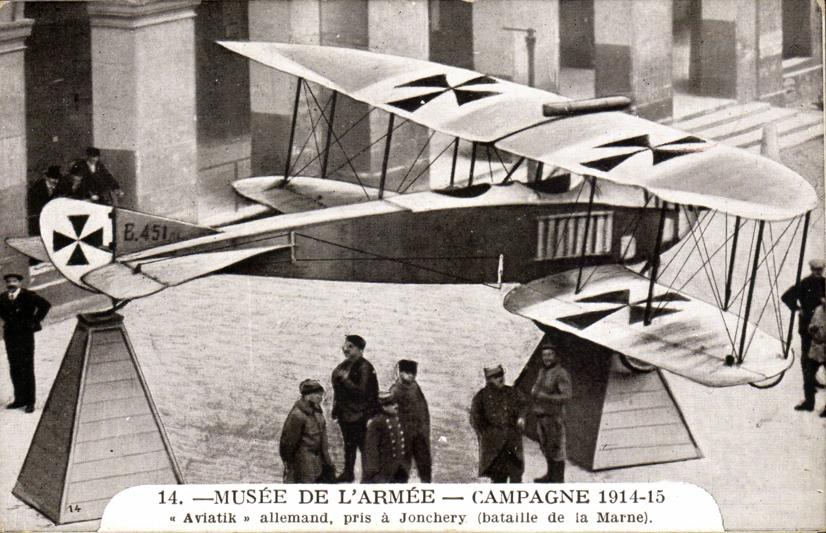 Deutsche Aviatik — Militärmuseum — Kampagne 1914-15
