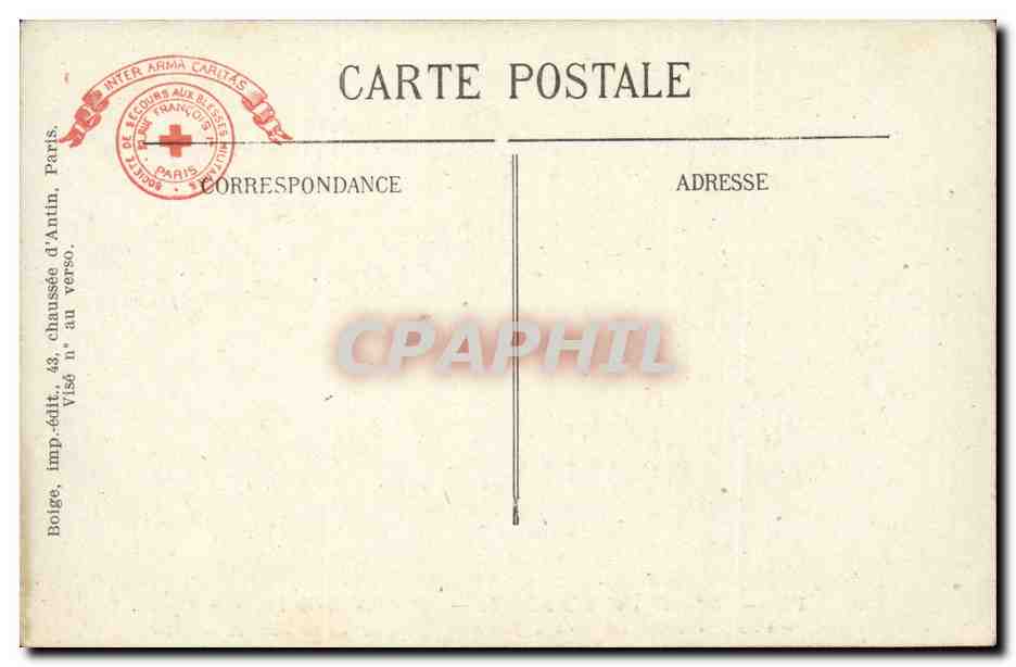 Deutsche Aviatik — Militärmuseum — Kampagne 1914-15 — Rückseite