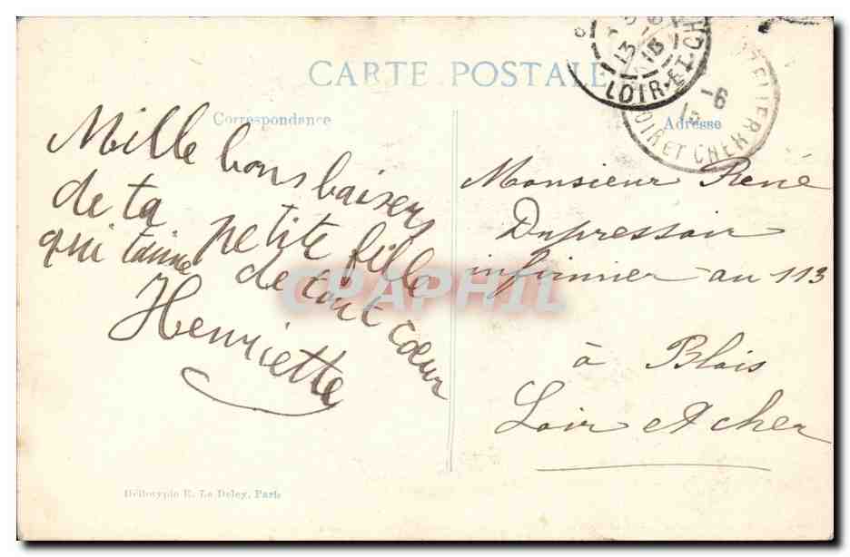 Militaria - Guerre 1914 1915 - Cosaques patrouillant dans un Marais apres la Bataille de la Vistule - CPA  — Rückseite