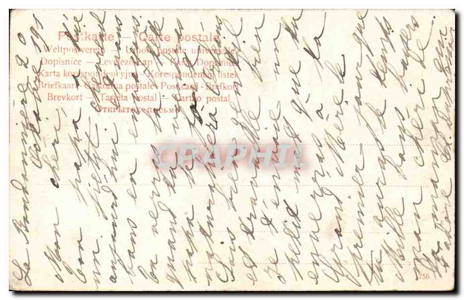 Village d'Assouan — Greetings from the Assuan village — Éditeur non visible — Verso