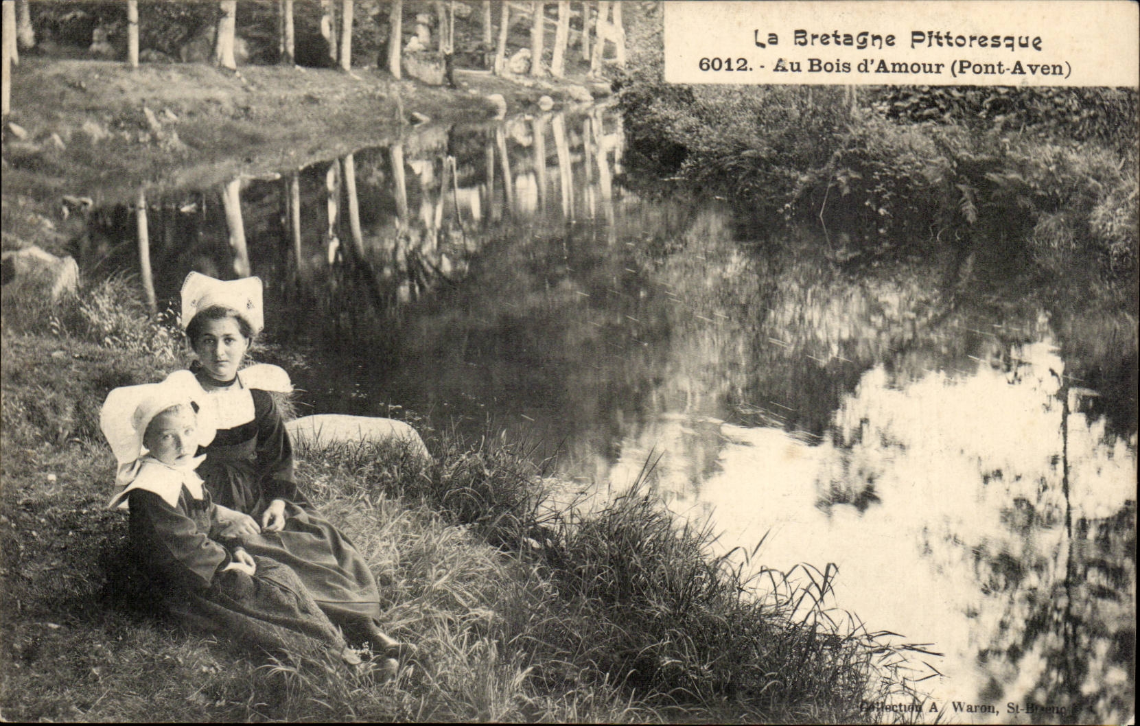 Pont Aven - Au Bois d'Amour - Bretagne - CPA 