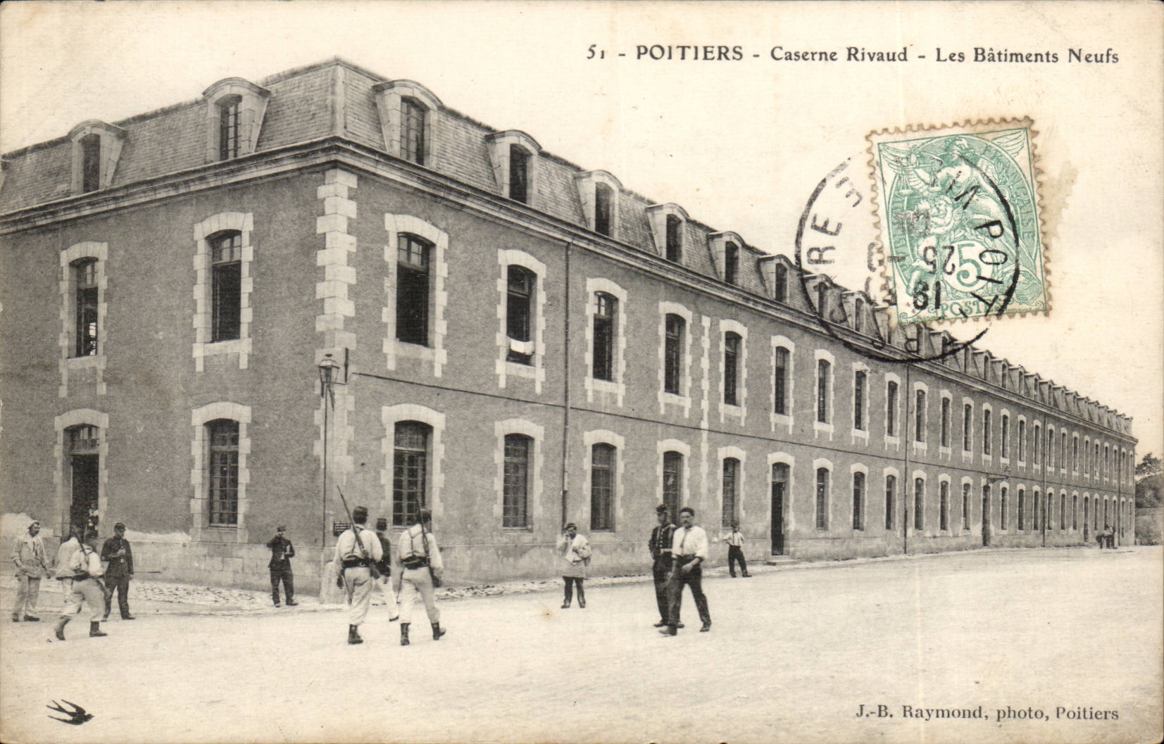 Poitiers - Caserne Rivaud - Les Batiments Neuf - CPA 