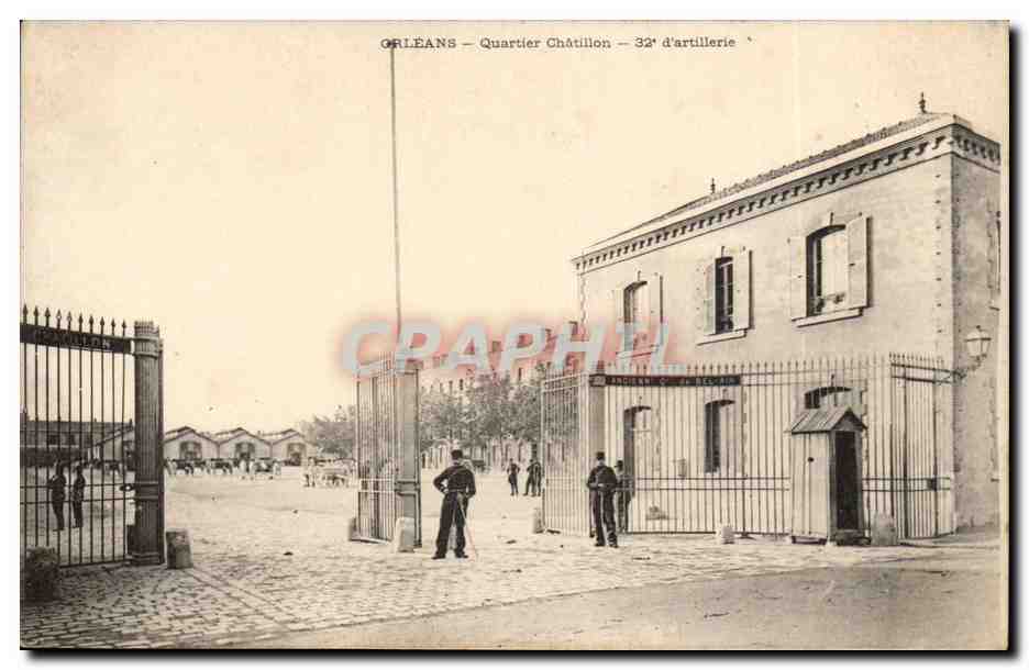 Orleans - Quartier Chatillon - 32 d'Artillerie - CPA 