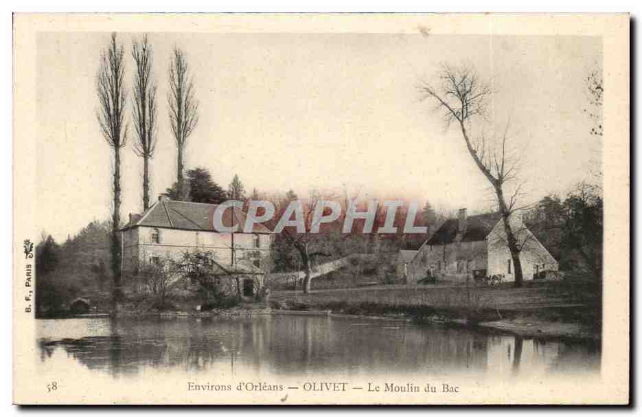 Orleans - Olivet - Le Moulin du Bac - Windmil - CPA 