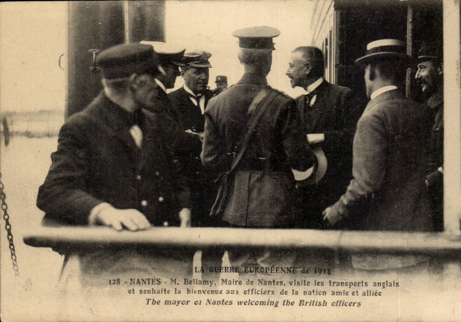Nantes - La Guerre Europeene 1914 - M Belamy - Mairie de Nantes - CPA 