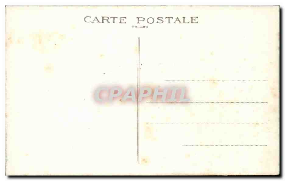 Mailly le Camp - Saussice quittant le sol - dirigeable zeppelin - CPA  — Back