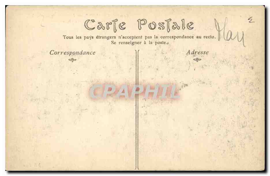 Chalons - Camp - L'Infanterie au Combat - Tirailleurs organisant une ligne d'abris - CPA  — Verso