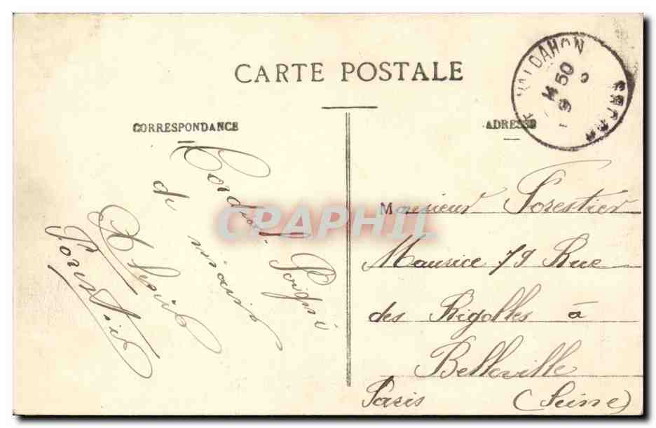 Militaria - Le Campement - Tente - CPA  — Rückseite
