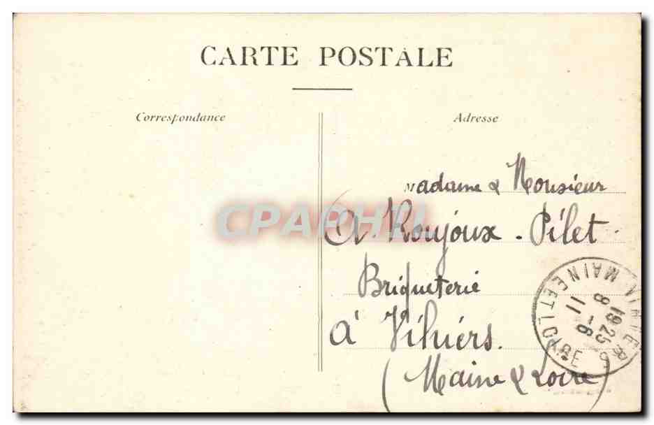La Courtine - Parc de l'Artillerie et les Tentes - CPA  — Rückseite