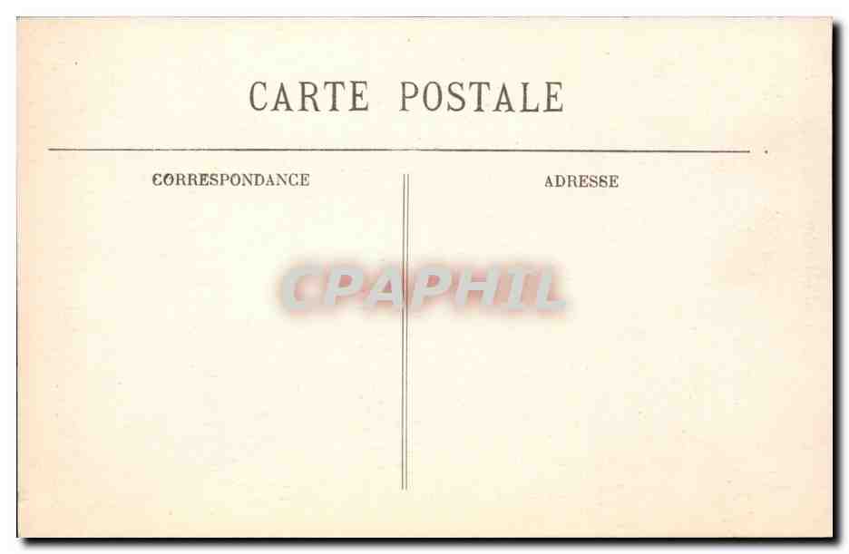 Libourne Caserne Lamarque - CPA  — Rückseite