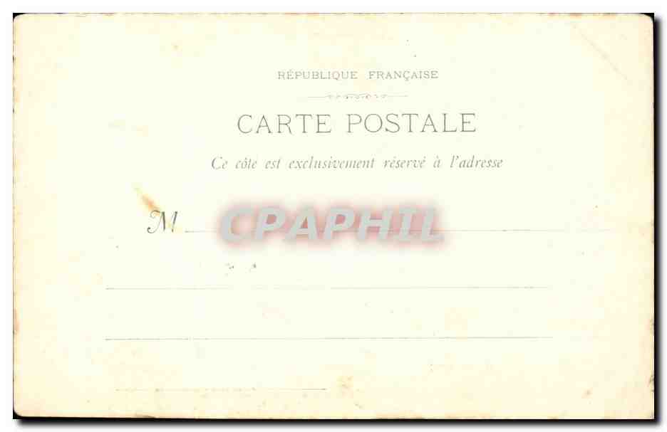 Arles - Arlesinne - Fantaisie - Femme - CPA  — Verso