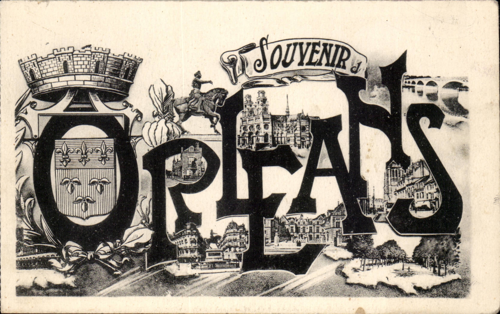 Orleans - Souvenir - CPA 