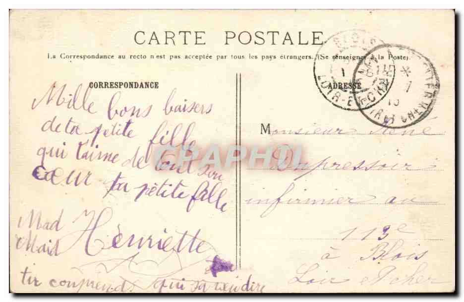 Cazadores de África, turcos, soldados ingleses fraternalizando — Soissons — R.P. Paris n°144 — Reverso
