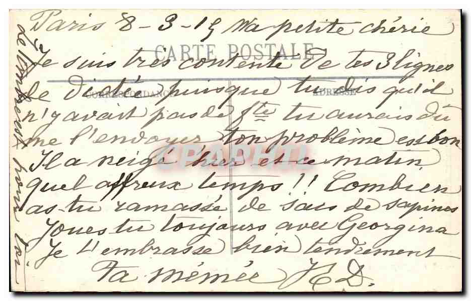 Cosaques transportant des munitions — Guerre 1914-1915 — LL, n° 346 — Achterkant