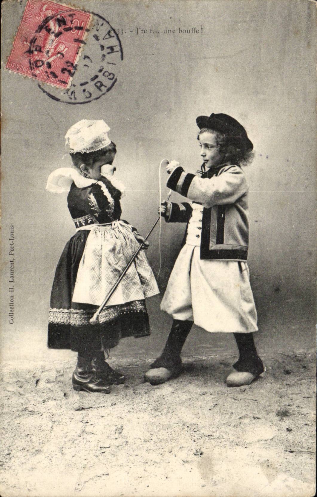 Fantaisie - Enfants - adorable children - CPA 