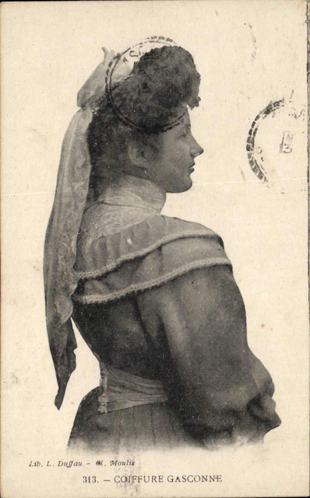Coiffure Gasconne — Lib. L. Duffau - M. Moulis, n°313
