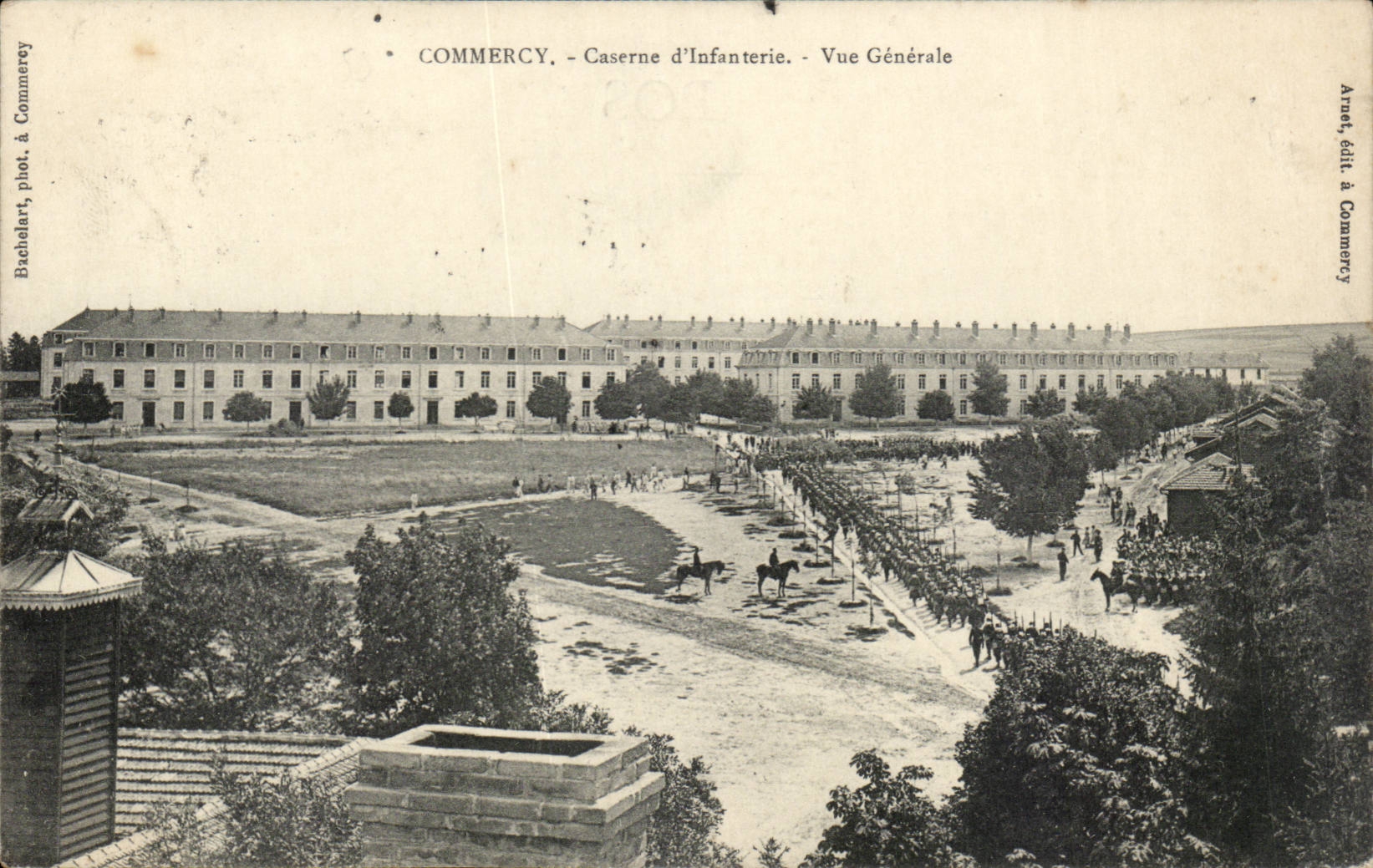 Commercy - Caserne d'Infanterie - Vue Generale - CPA 