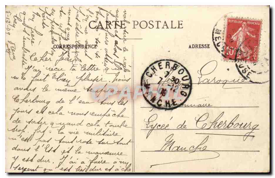 Commercy - Caserne d'Infanterie - Vue Generale - CPA  — Rückseite