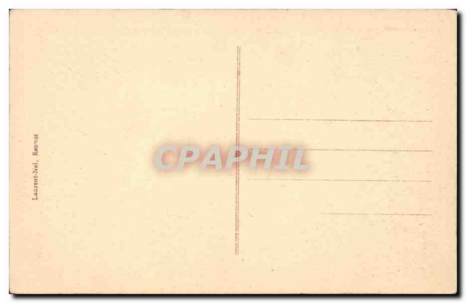 Fantaisie - Folklore - costumes CPA  — Verso