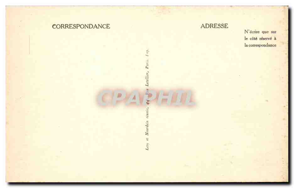 Puy de Dome - alt 1467 - Le Fond de l'Arbre - CPA  — Rückseite