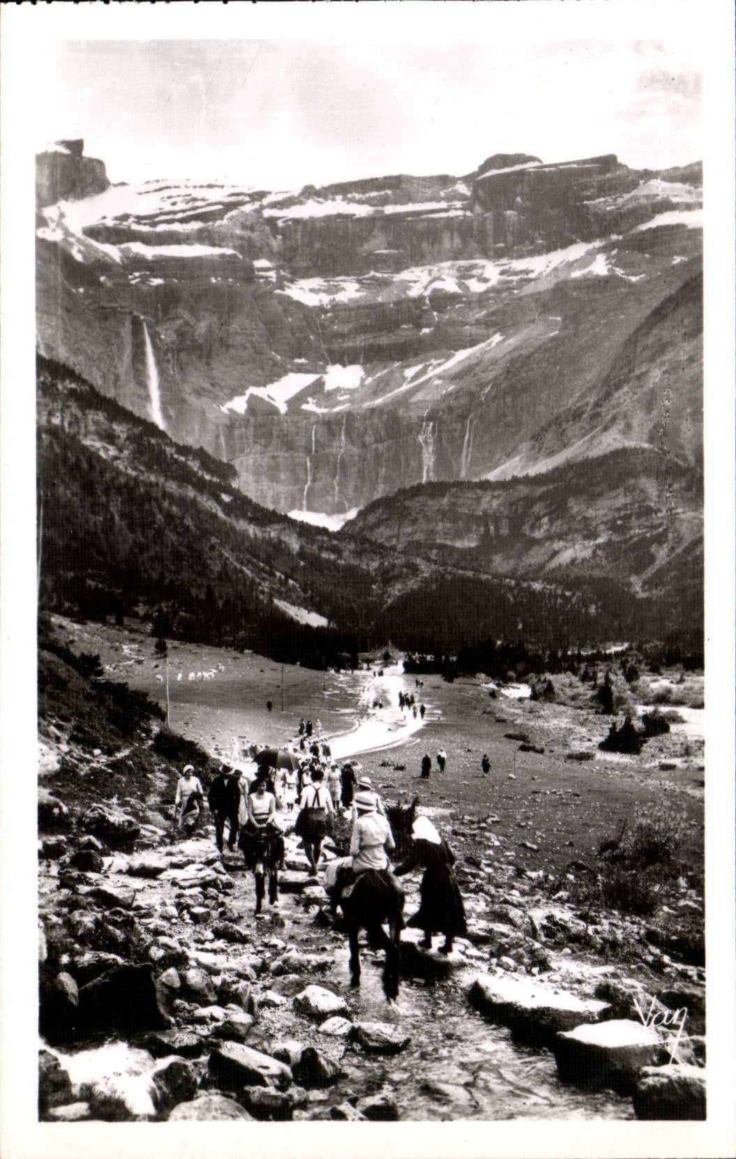 Gavarnie - Retour du Cirque - CPA 
