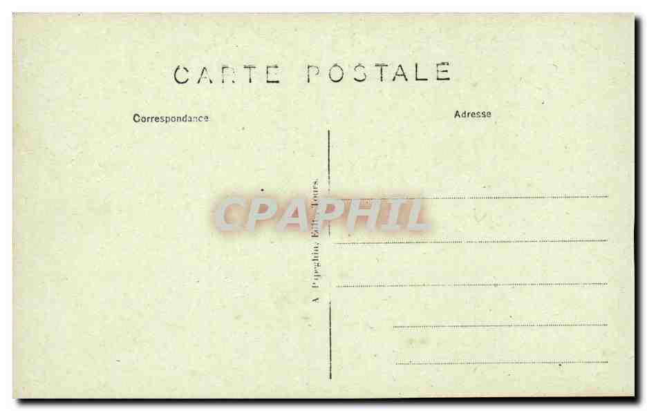 Chenonceaux - Le Chateau - salon Francois 1 - CPA  — Rückseite