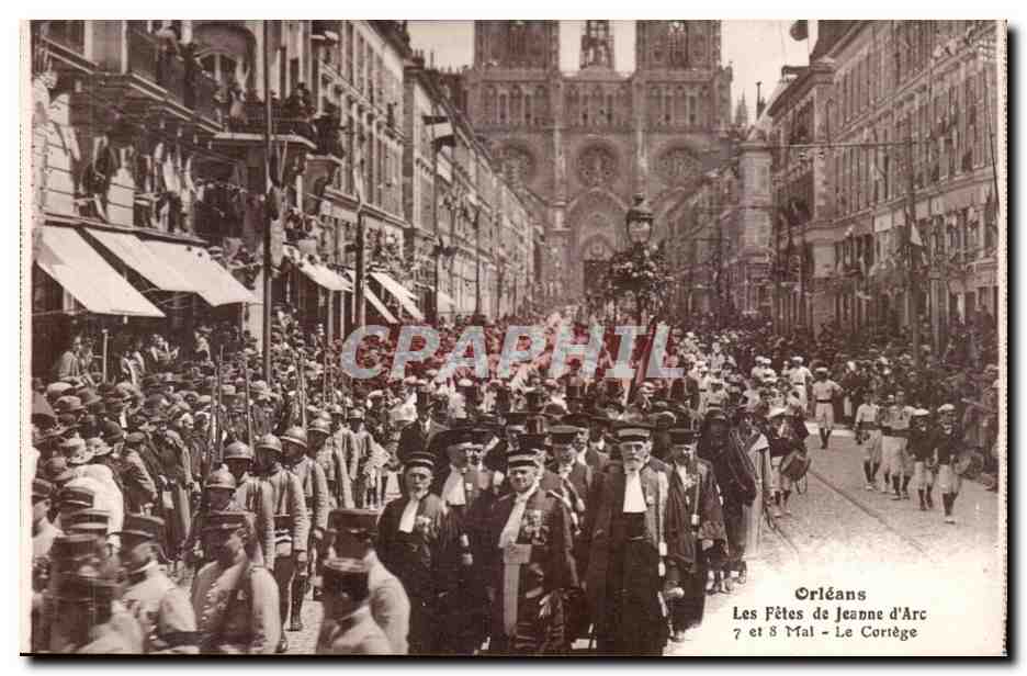 Orleans - La Fete de Jeanne d'Arc 7 et 8 Mai - Le Cortege - Le Conseil Municipal - CPA 
