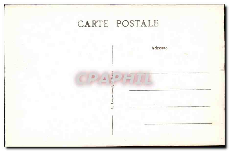 Orleans - La Fete de Jeanne d'Arc 7 et 8 Mai - Le Cortege - Le Conseil Municipal - CPA  — Verso