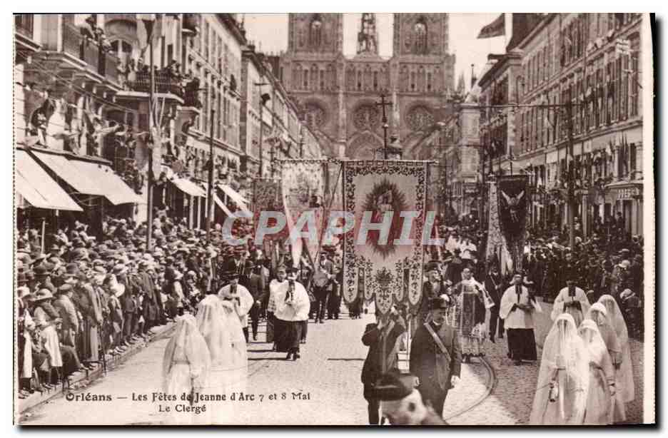 Orleans - La Fete de Jeanne d'Arc 7 et 8 Mai - Le Clerge - CPA 