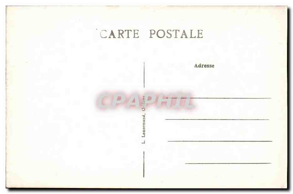 Orleans - La Fete de Jeanne d'Arc -Le saint au Drapeau - CPA  — Verso