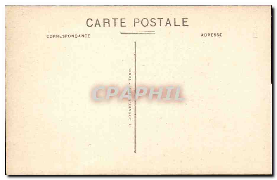 Chenonceaux - Le Chateau - L'Avenue - CPA  — Rückseite