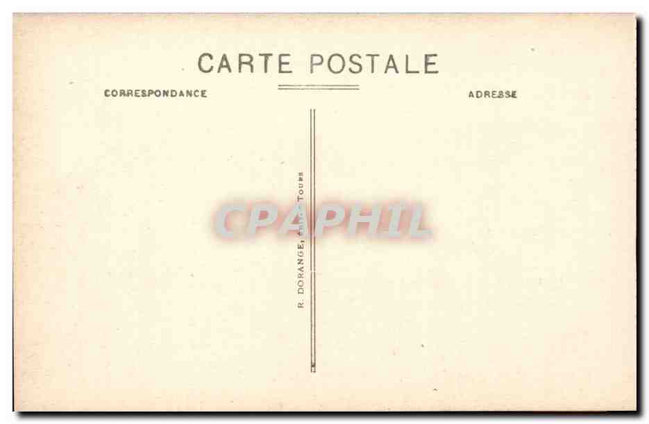 Chenonceaux - Le Chateau - Salle Francois 1 - CPA  — Rückseite