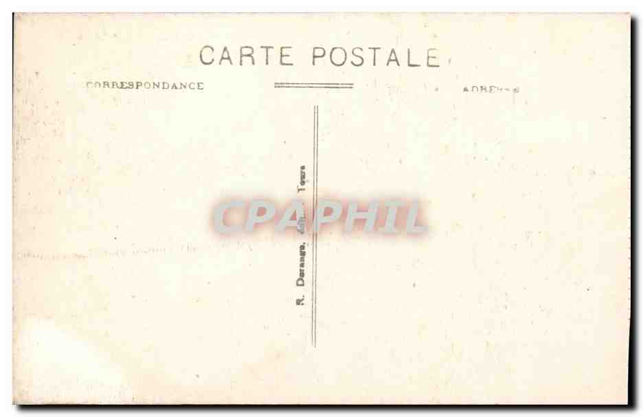Chambord - Le Chateau et le Pont sur le Cosson CPA  — Back