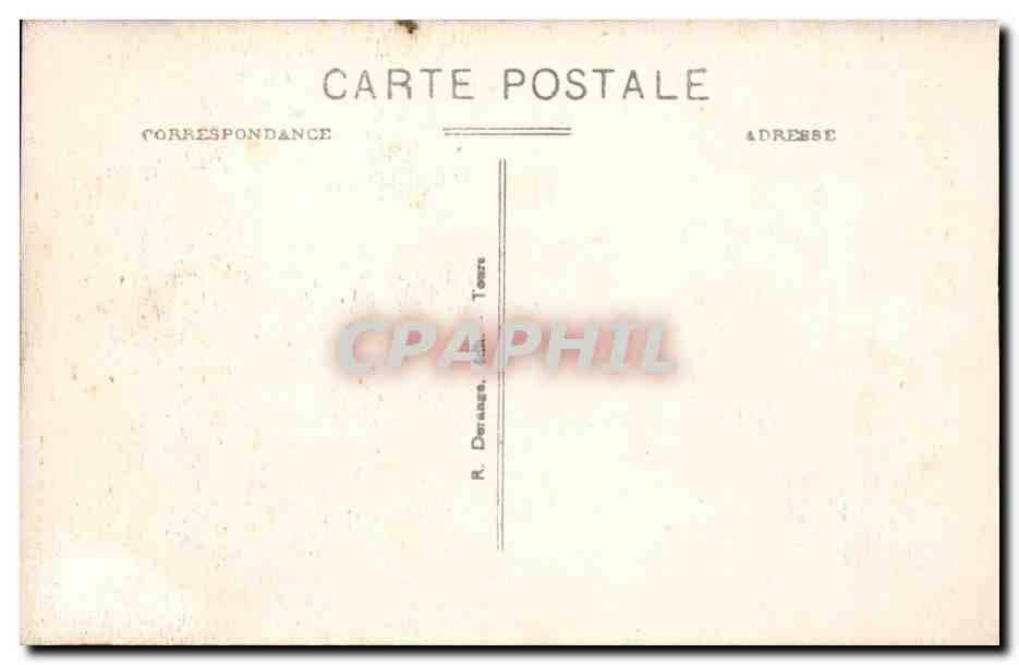 Chambord - Grand Escalier - Le Chateau CPA  — Back