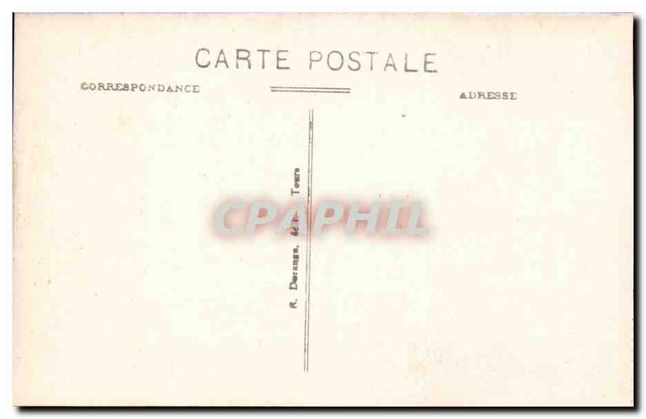 Chambord - Le Chateau - Porte d'Entree - Facade Sud CPA  — Back