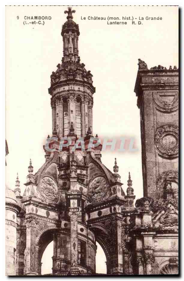 Chambord - Le Chateau - La Grande Lanterne CPA 